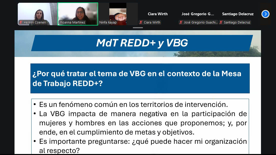 La Mesa de Trabajo REDD+ promueve la igualdad de género y refuerza la acción climática inclusiva en Ecuador